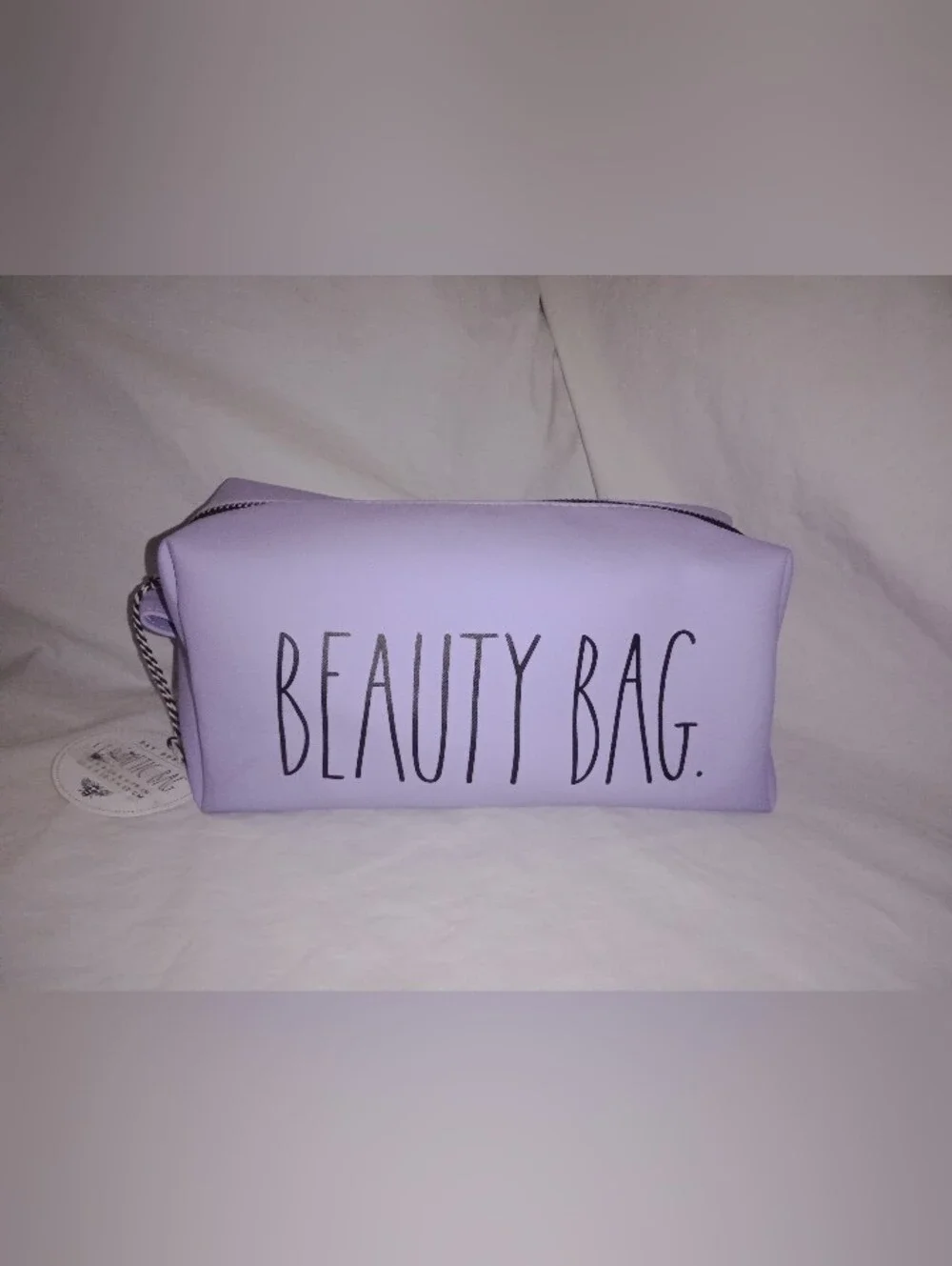New Rae Dunn Purple Lilac Beauty Bag 2022.  10